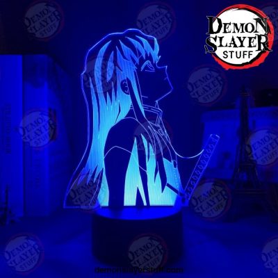 kimetsu no yaiba muichiro tokito led night light for bedroom decor gift nightlight anime 3d lamp demon 113 - Demon Slayer Merch | Demon Slayer Stuff