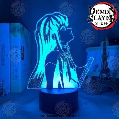kimetsu no yaiba muichiro tokito led night light for bedroom decor gift nightlight anime 3d lamp demon 217 - Demon Slayer Merch | Demon Slayer Stuff