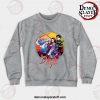kimetsu no yaiba retro vintage v1 crewneck sweatshirt gray s 942 - Demon Slayer Merch | Demon Slayer Stuff