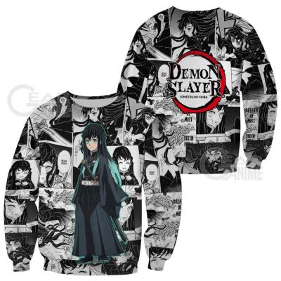 muichiro tokito shirt demon slayer anime mix manga hoodie gearanime 2 - Demon Slayer Merch | Demon Slayer Stuff