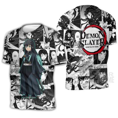 muichiro tokito shirt demon slayer anime mix manga hoodie gearanime 3 - Demon Slayer Merch | Demon Slayer Stuff