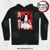 nezuko kamado demon slayer anime hoodie black s 616 - Demon Slayer Merch | Demon Slayer Stuff