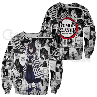 obanai iguro shirt demon slayer anime mix manga hoodie gearanime 2 - Demon Slayer Merch | Demon Slayer Stuff