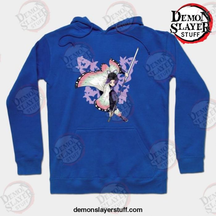 shinobu kimetsu no yaiba hoodie blue s 604 - Demon Slayer Merch | Demon Slayer Stuff