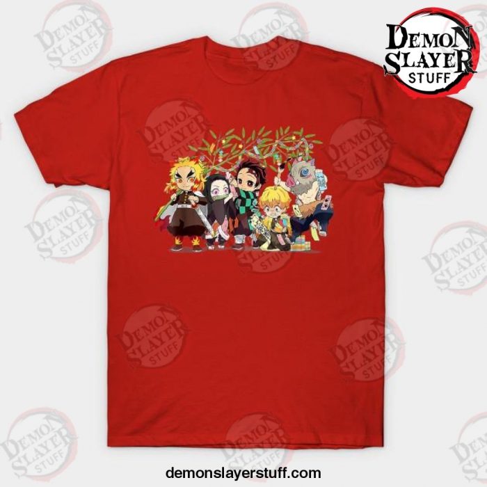 slayer demon anime cools t shirt red s 240 - Demon Slayer Merch | Demon Slayer Stuff