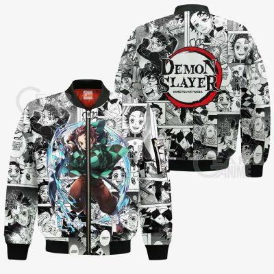 tanjiro kamado demon slayer anime mix manga hoodie shirt gearanime 5 - Demon Slayer Merch | Demon Slayer Stuff