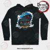tanjiro water oni mask apparel design hoodie black s 830 - Demon Slayer Merch | Demon Slayer Stuff