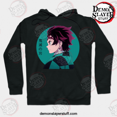 tanjirou kamado demon slayer hoodie black s 385 - Demon Slayer Merch | Demon Slayer Stuff