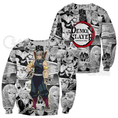 tengen uzui shirt demon slayer anime mix manga hoodie gearanime 2 - Demon Slayer Merch | Demon Slayer Stuff