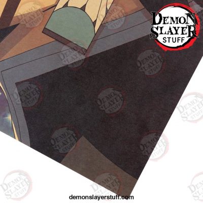 tie ler demon slayer anime movie poster kraft paper cafe bar retro decorative painting art wall stickers home 890 - Demon Slayer Merch | Demon Slayer Stuff