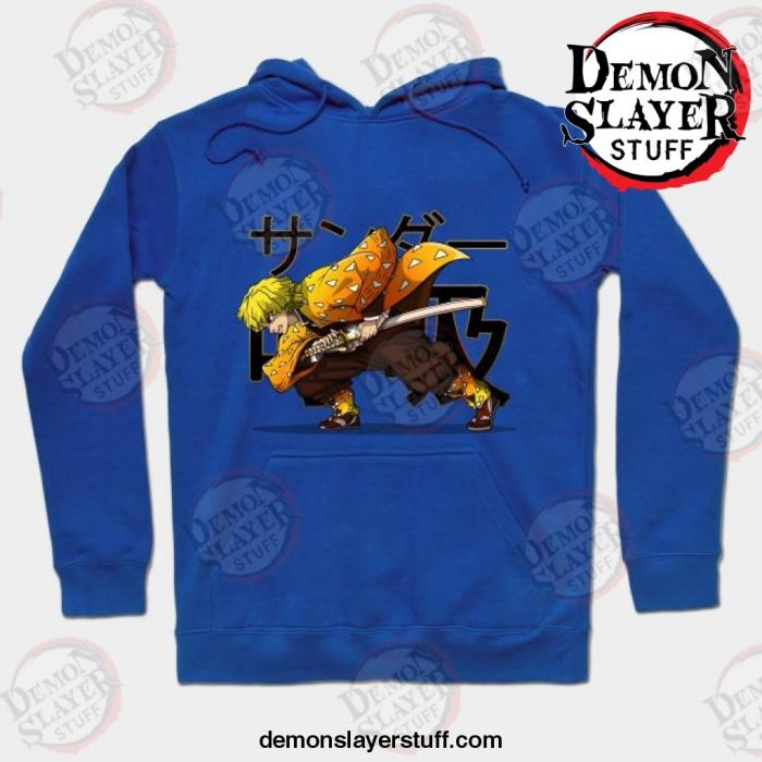 zenitsu agatsum demon slayer hoodie blue s 388 - Demon Slayer Merch | Demon Slayer Stuff