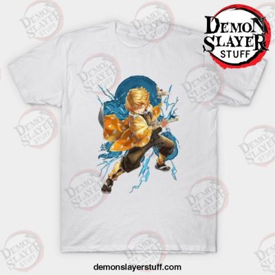 zenitsu blue thander demon slayer t shirt 946 - Demon Slayer Merch | Demon Slayer Stuff