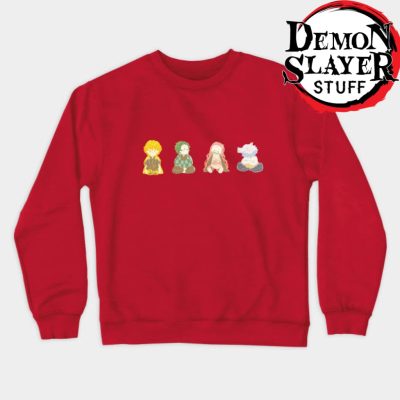 Demon Slayer - Kimetsu No Yaiba Sweatshirt Red / S
