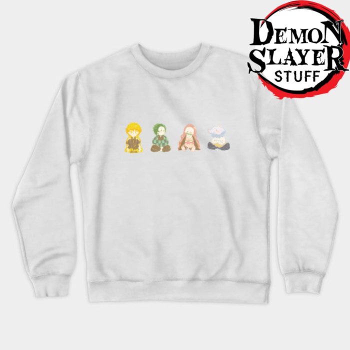 Demon Slayer - Kimetsu No Yaiba Sweatshirt White / S