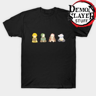 Demon Slayer - Kimetsu No Yaiba T-Shirt Black / S