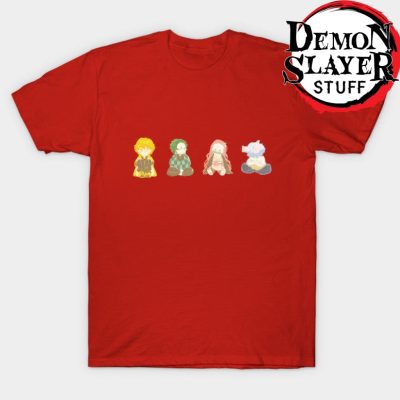 Demon Slayer - Kimetsu No Yaiba T-Shirt Red / S