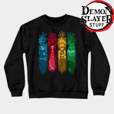 Demon Slayer Team Sweatshirt Black / S