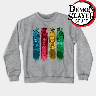 Demon Slayer Team Sweatshirt Gray / S