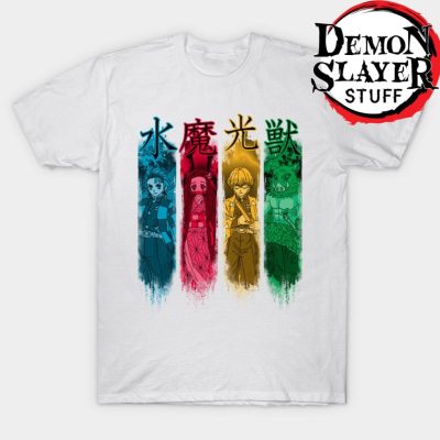 Demon Slayer Team T-Shirt White / S