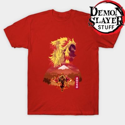 Kyojuro Rengoku T-Shirt Red / S