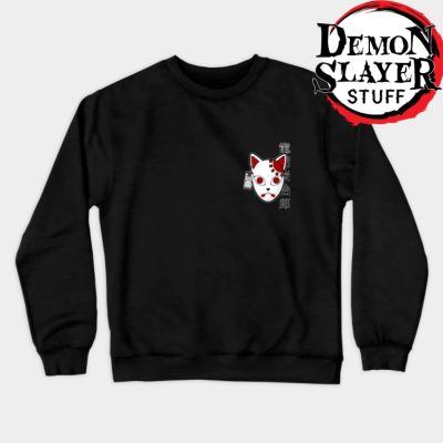 Tanjiro Mask Demon Slayer Sweatshirt Black / S