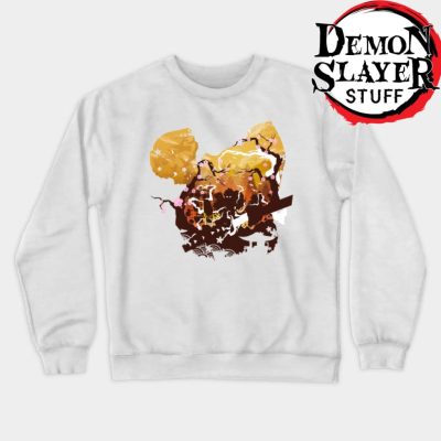 Zenitsu Demon Slayer Sweatshirt White / S