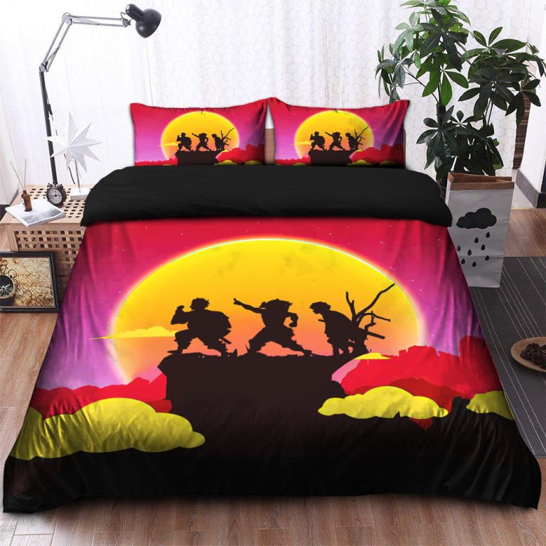 Demon Slayer Kimestu No Yaiba Anime Bedding Set Demon Slayer Stuff