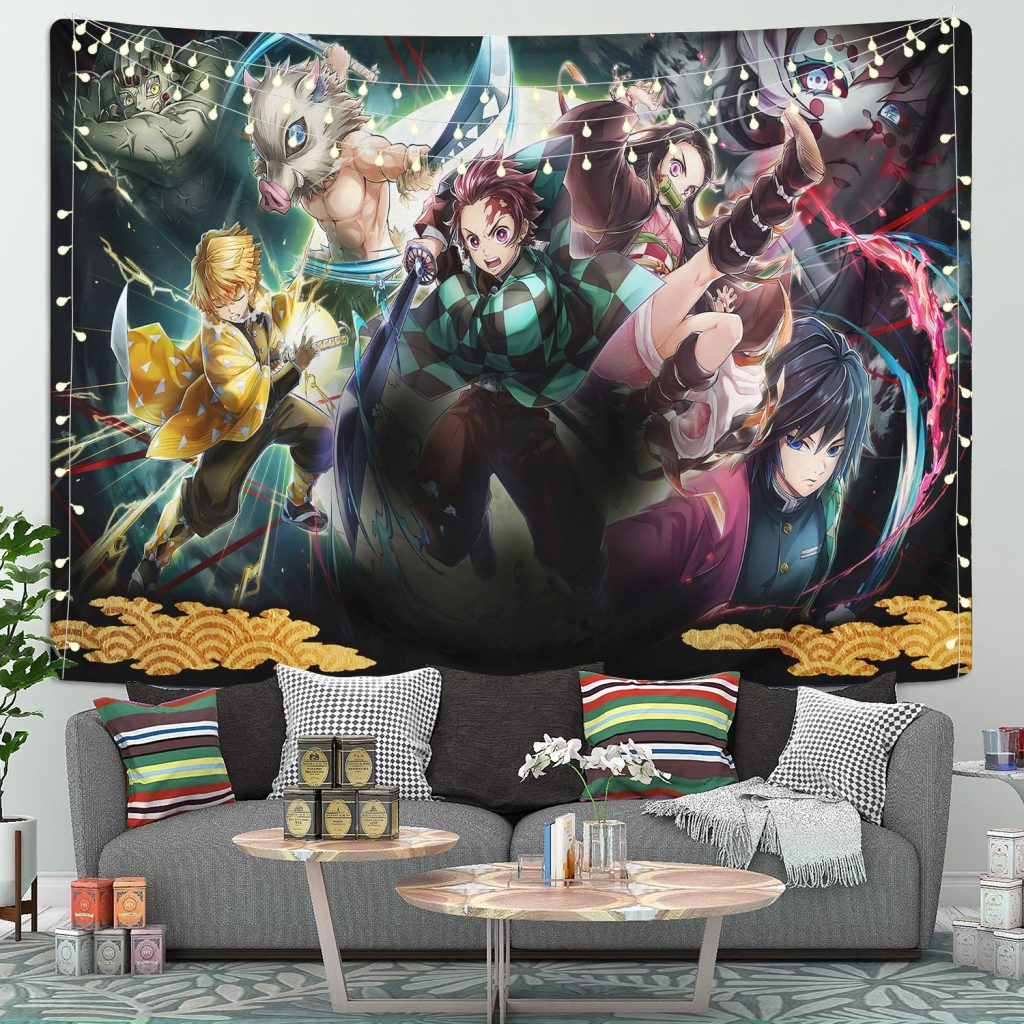 Demon Slayer Team Tapestry Demon Slayer Stuff