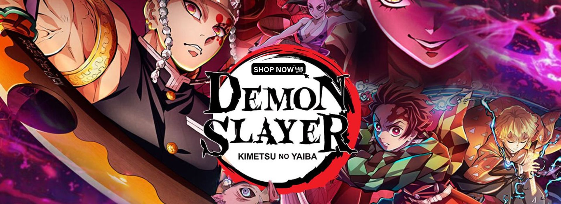 Demon Slayer Stuff Merch Store Banner
