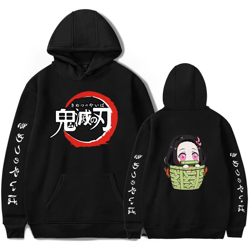 Sudadera con capucha de Demon Slayer para hombre y mujer su ter de manga larga con - Demon Slayer Merch | Demon Slayer Stuff