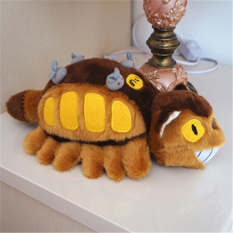 30 45CM Studio Ghibli My Neighbor Totoro Catbus Plush Toys - Demon Slayer Merch | Demon Slayer Stuff