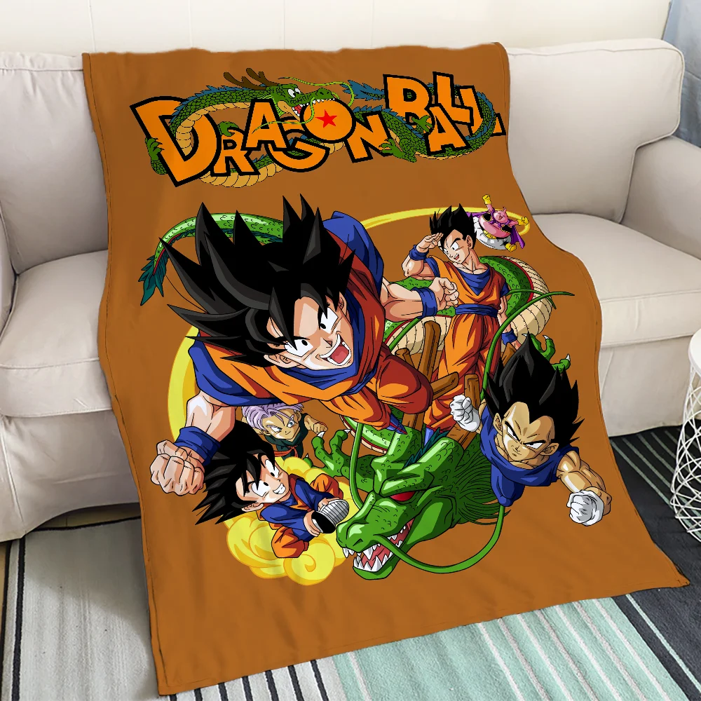 Dragon Ball Nap Knee Sofa Blanket - Demon Slayer Merch | Demon Slayer Stuff