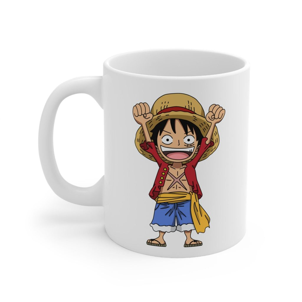 Luffy Character One Piece Mug - Demon Slayer Merch | Demon Slayer Stuff