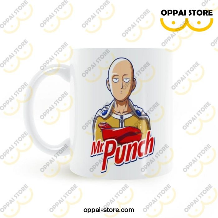 One Punch Man Mug – Mr.Punch Ceramic Mug - Demon Slayer Merch | Demon Slayer Stuff