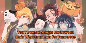 Top 7 Demon Slayer Halloween Hair Wigs Cosplays for Fans 2025 - Demon Slayer Merch | Demon Slayer Stuff
